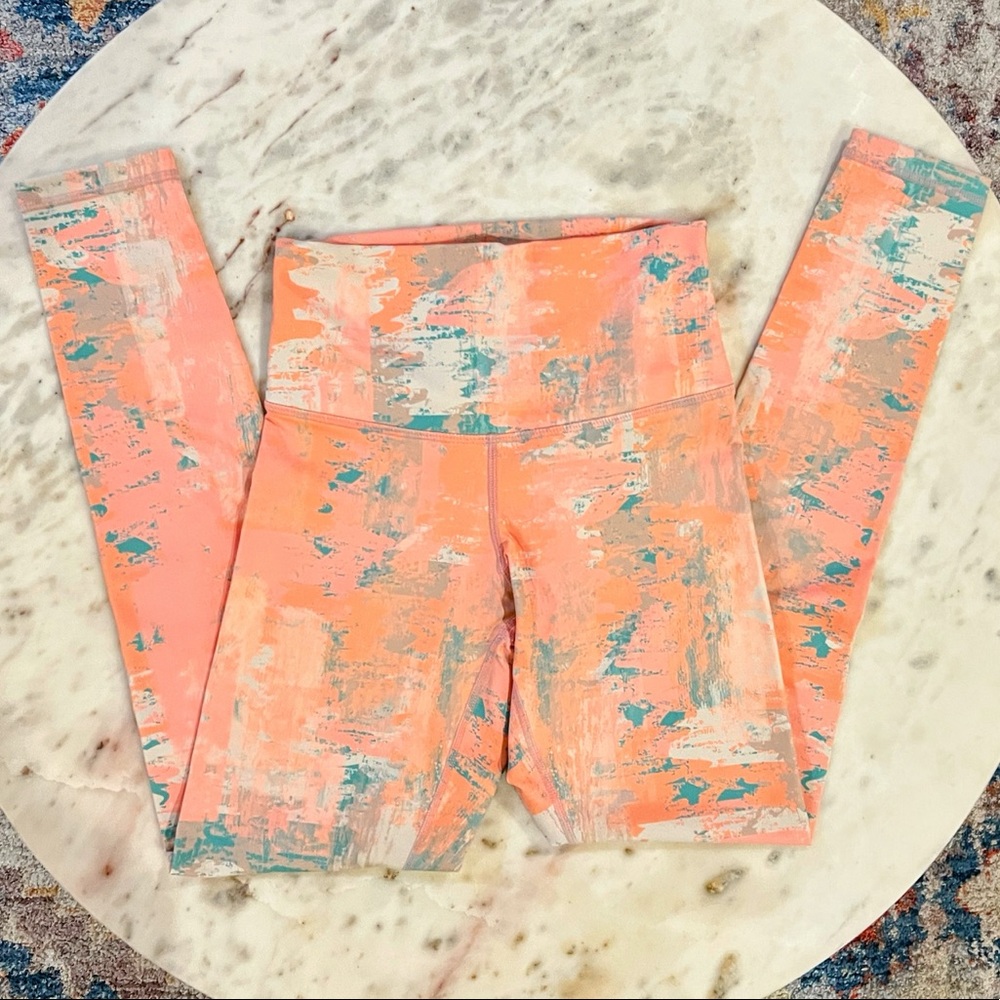 EUC DYI Multi Color Leggings
